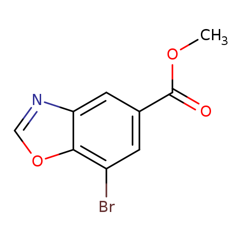 7-Bromo-benzooxazole-5-carboxylic acid methyl ester