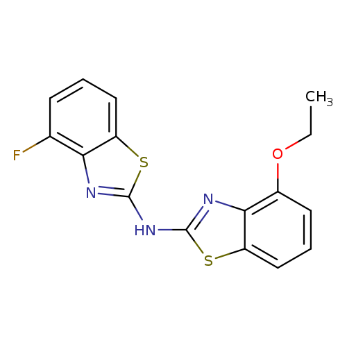N-(4-ethoxy-1,3-benzothiazol-2-yl)-4-fluoro-1,3-benzothiazol-2-amine