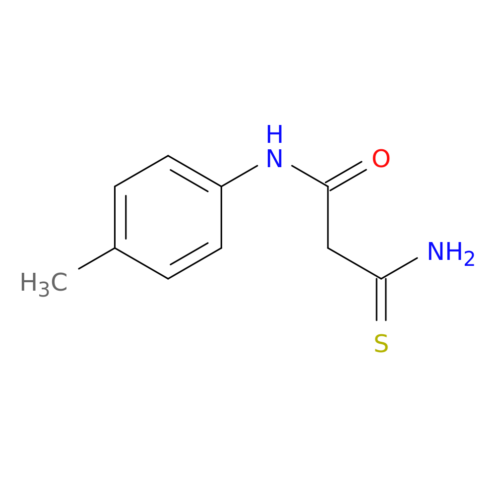 2-carbamothioyl-N-(4-methylphenyl)acetamide