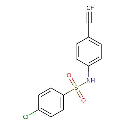 4-chloro-N-(4-ethynylphenyl)benzene-1-sulfonamide