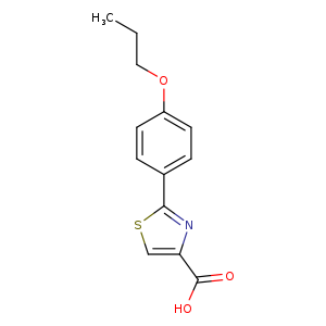 2-(4-Propoxyphenyl)-1,3-thiazole-4-carboxylic acid