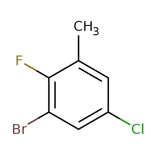 1-Bromo-5-chloro-2-fluoro-3-methylbenzene