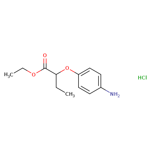 ethyl 2-(4-aminophenoxy)butanoate hydrochloride