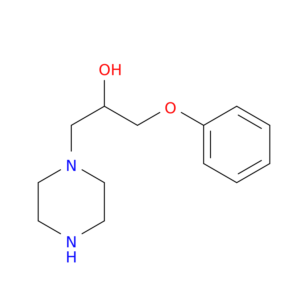 1-phenoxy-3-(piperazin-1-yl)propan-2-ol