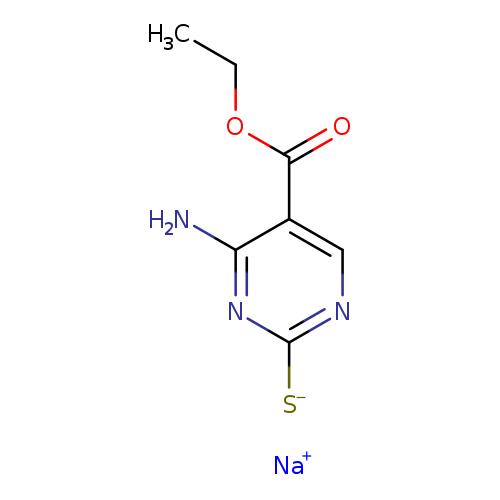 sodium [4-amino-5-(ethoxycarbonyl)pyrimidin-2-yl]sulfanide