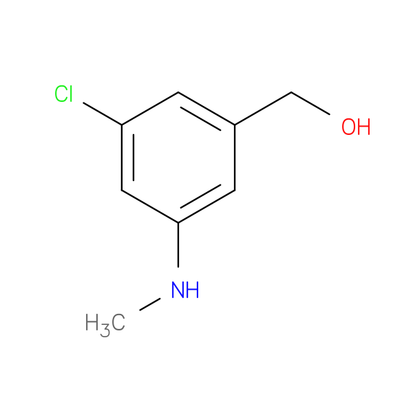 [3-chloro-5-(methylamino)phenyl]methanol