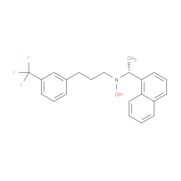 N-[(1R)-1-(naphthalen-1-yl)ethyl]-N-{3-[3-(trifluoromethyl)phenyl]propyl}hydroxylamine