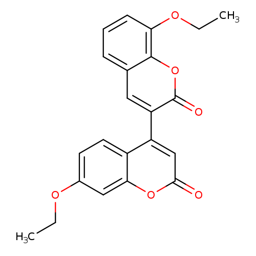 7',8-diethoxy-2H,2'H-[3,4'-bichromene]-2,2'-dione