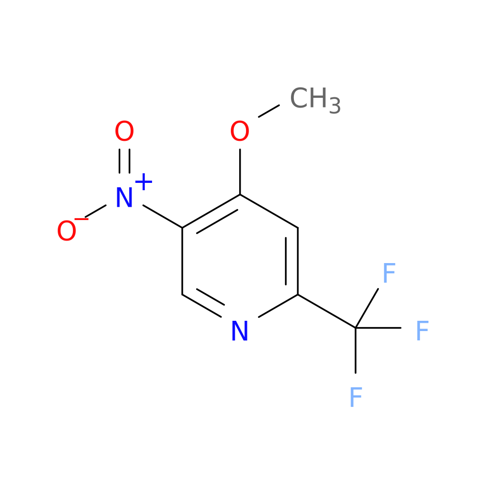 4-Methoxy-5-nitro-2-(trifluoromethyl)pyridine