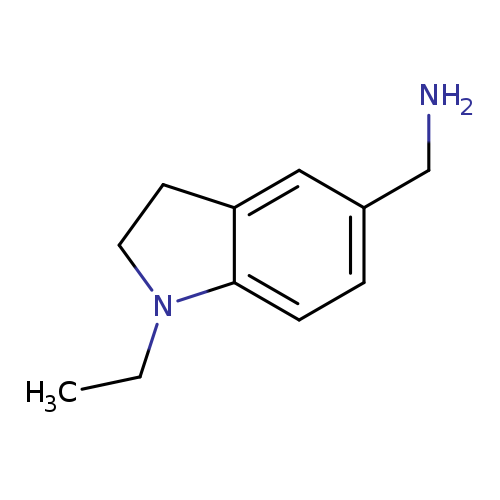 (1-ETHYL-2,3-DIHYDRO-1H-INDOL-5-YL)METHANAMINE