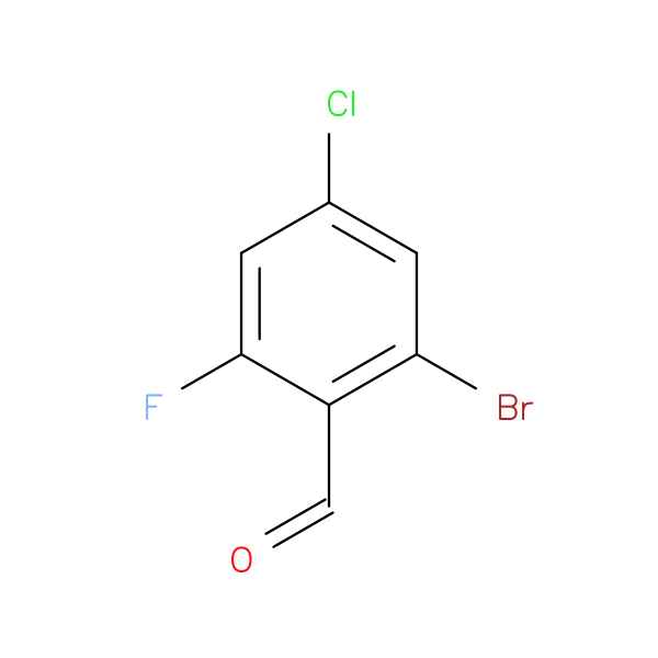 2-Bromo-4-chloro-6-fluorobenzaldehyde