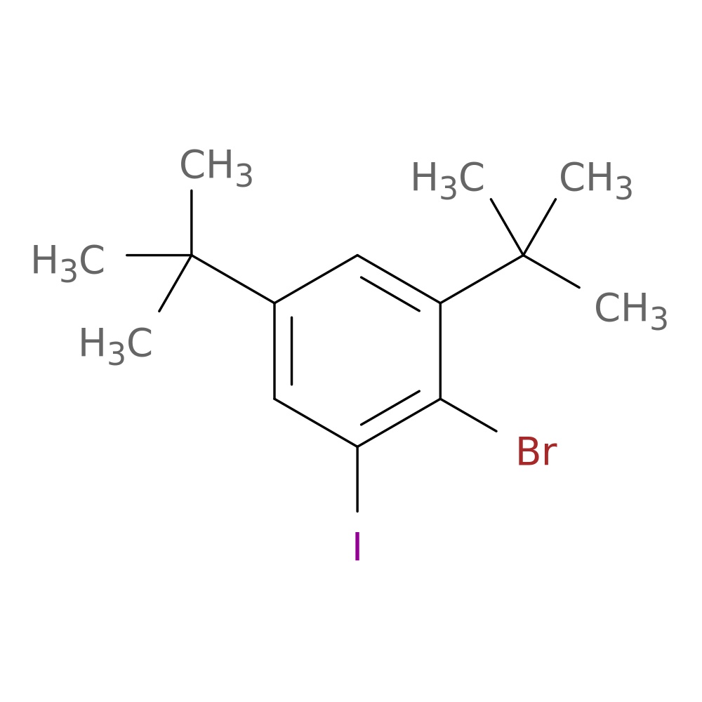2-Bromo-1,5-ditert-butyl-3-iodobenzene
