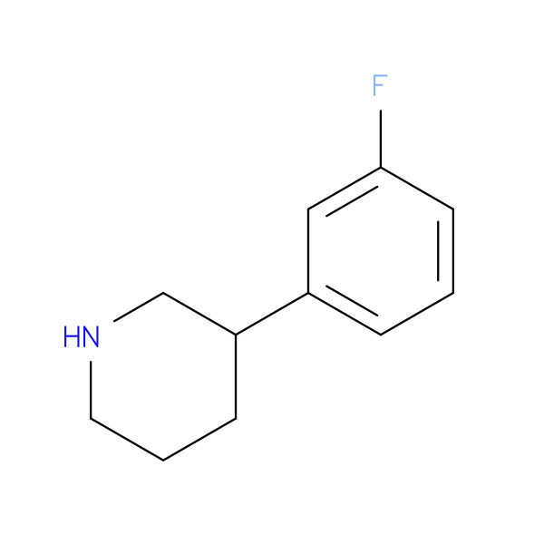 3-(3-fluorophenyl)piperidine