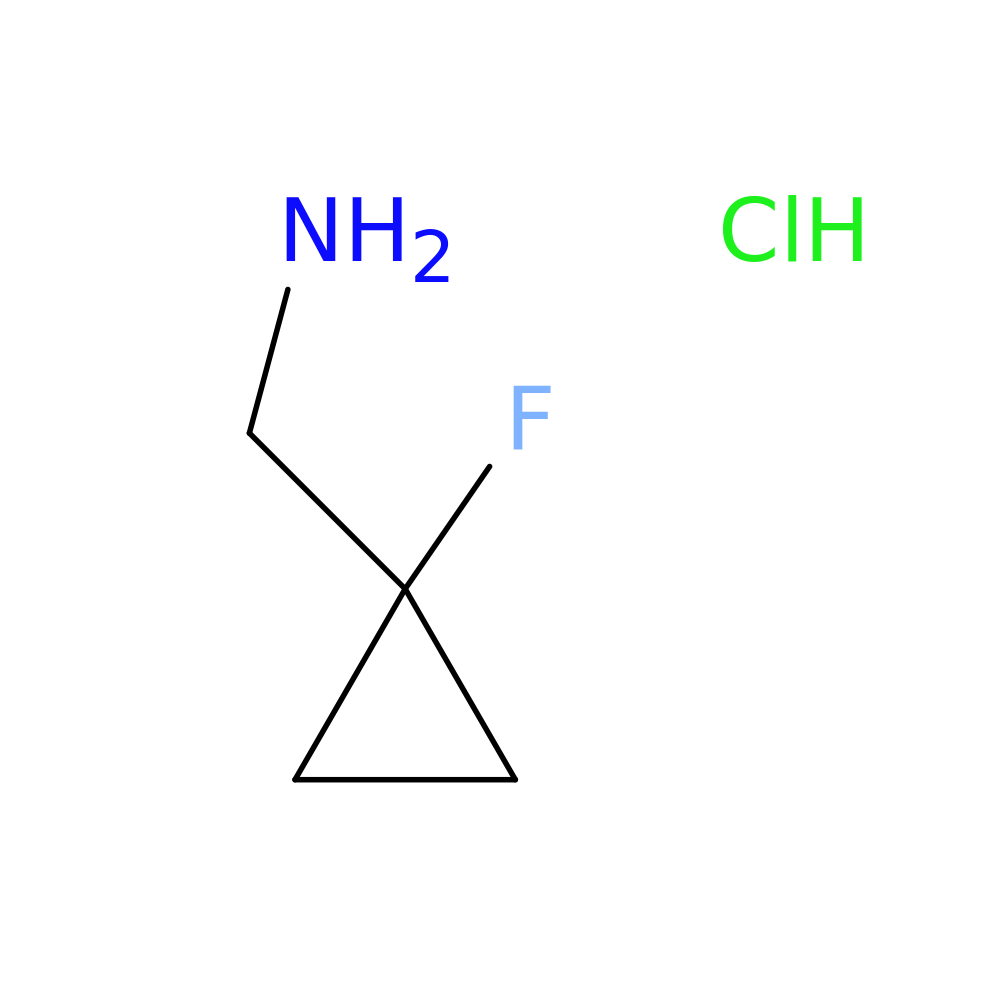 1-Aminomethyl-1-fluorocyclopropane hydrochloride