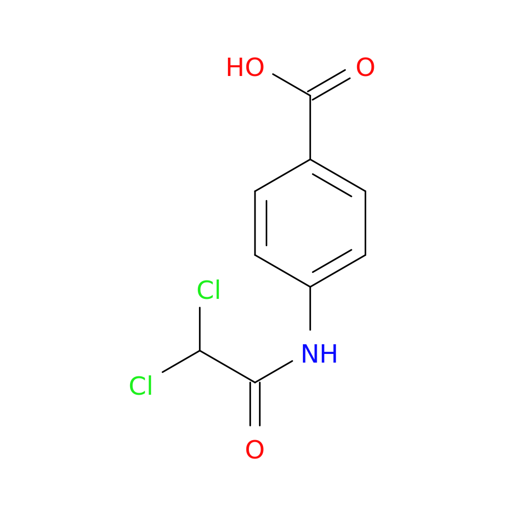 4-[(dichloroacetyl)amino]benzoic acid