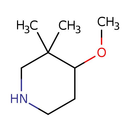 Piperidine, 4-methoxy-3,3-dimethyl-