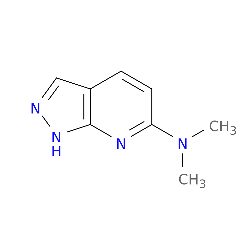 N,N-Dimethyl-1H-pyrazolo[3,4-b]pyridin-6-amine