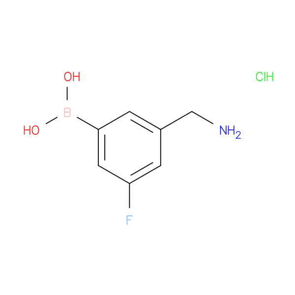 3-(Aminomethyl)-5-fluorophenylboronic acid hydrochloride