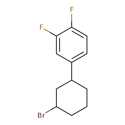 4-(3-bromocyclohexyl)-1,2-difluorobenzene,Mixtureofdiastereomers