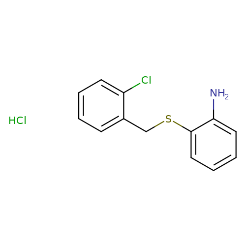 {2-[(2-chlorobenzyl)thio]phenyl}amine hydrochloride