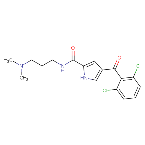 4-(2,6-dichlorobenzoyl)-N-[3-(dimethylamino)propyl]-1H-pyrrole-2-carboxamide