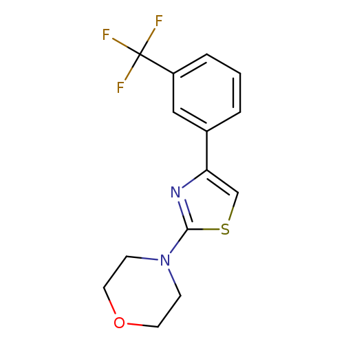 4-{4-[3-(trifluoromethyl)phenyl]-1,3-thiazol-2-yl}morpholine