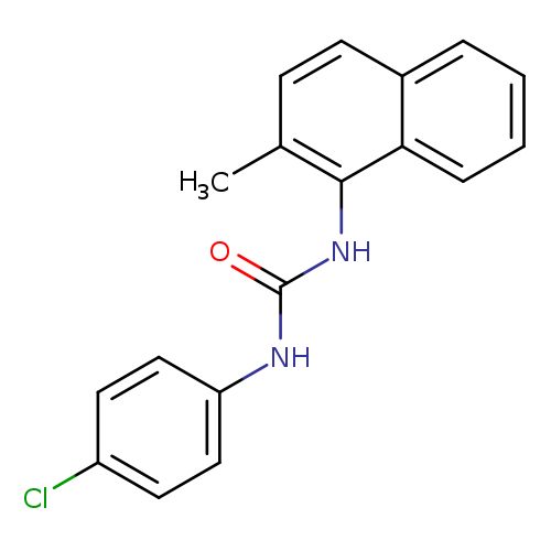 1-(4-chlorophenyl)-3-(2-methylnaphthalen-1-yl)urea