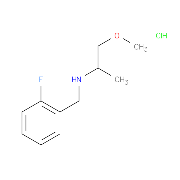N-(2-Fluorobenzyl)-1-methoxy-2-propanamine hydrochloride