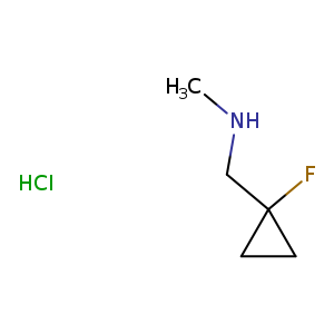 [(1-fluorocyclopropyl)methyl](methyl)amine hydrochloride