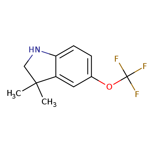 3,3-dimethyl-5-(trifluoromethoxy)-2,3-dihydro-1H-indole