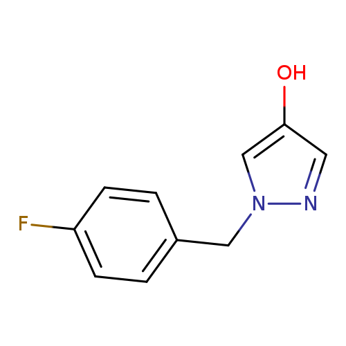 1-[(4-fluorophenyl)methyl]-1H-pyrazol-4-ol