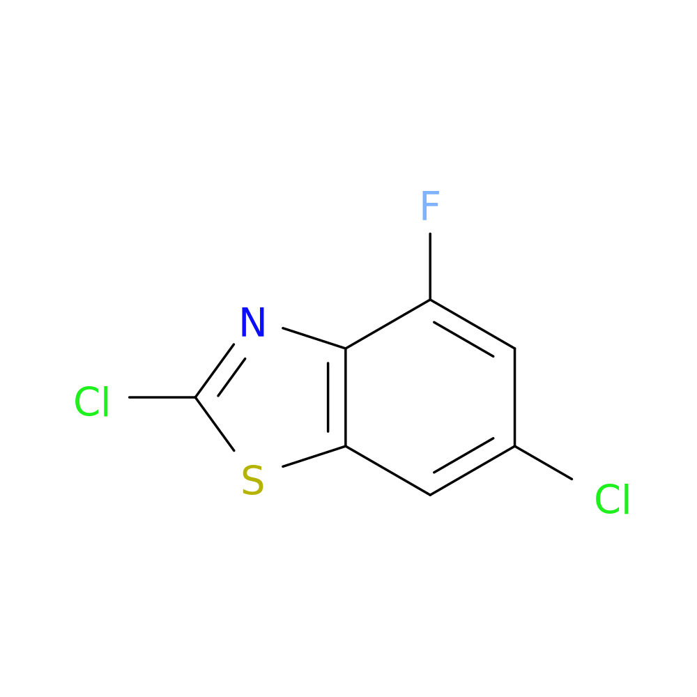 2,6-dichloro-4-fluoro-1,3-benzothiazole