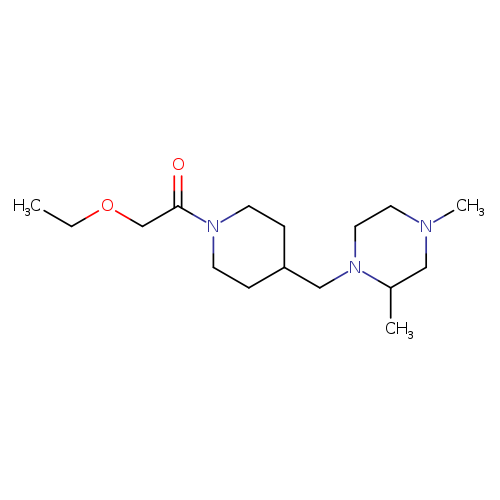1-{4-[(2,4-dimethylpiperazin-1-yl)methyl]piperidin-1-yl}-2-ethoxyethan-1-one