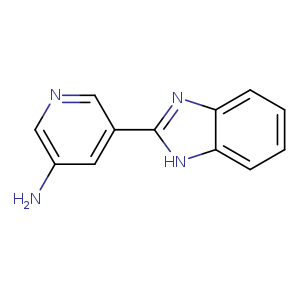 5-(1H-1,3-Benzodiazol-2-yl)pyridin-3-amine