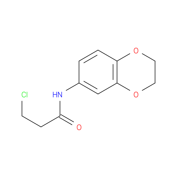 3-Chloro-N-(2,3-dihydro-1,4-benzodioxin-6-yl)propanamide