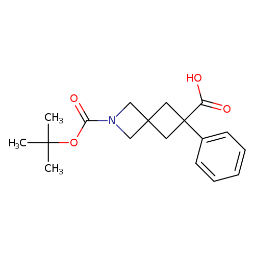 2-[(tert-butoxy)carbonyl]-6-phenyl-2-azaspiro[3.3]heptane-6-carboxylic acid