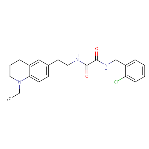 N'-[(2-chlorophenyl)methyl]-N-[2-(1-ethyl-1,2,3,4-tetrahydroquinolin-6-yl)ethyl]ethanediamide