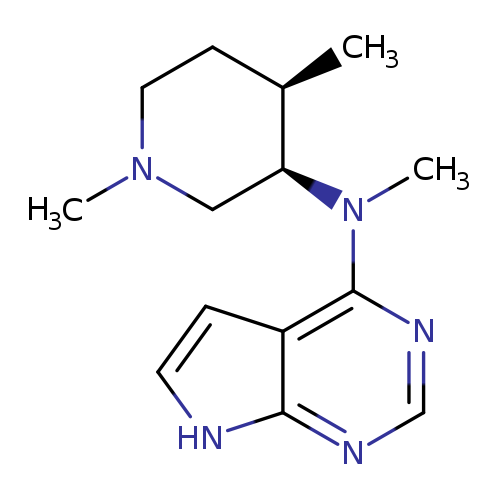 (3R,4R)-N,1,4-trimethyl-N-{7H-pyrrolo[2,3-d]pyrimidin-4-yl}piperidin-3-amine