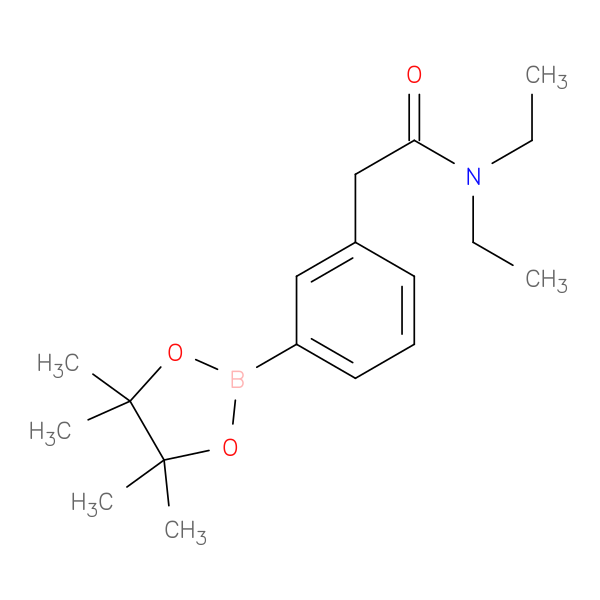 3-(N,N-Diethylcarbamoylmethyl)phenylboronic acid, pinacol ester