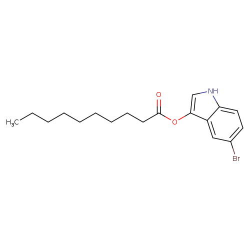 5-Bromo-1H-indol-3-yl decanoate
