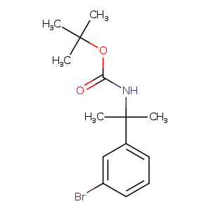 tert-Butyl (2-(3-bromophenyl)propan-2-yl)carbamate