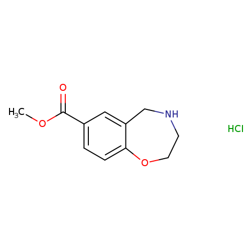 methyl 2,3,4,5-tetrahydrobenzo[f][1,4]oxazepine-7-carboxylate hydrochloride