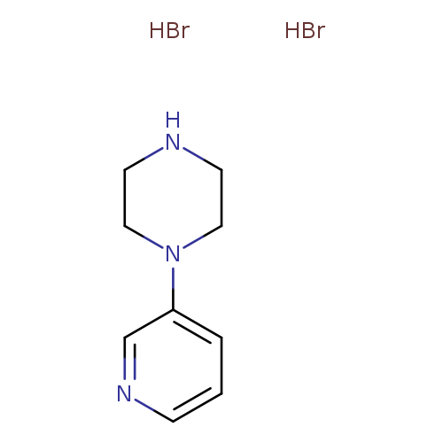 1-(3-pyridinyl)piperazine dihydrobromide