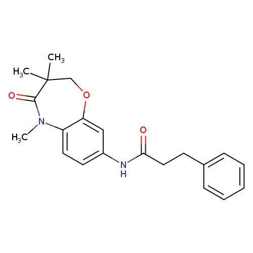 3-phenyl-N-(3,3,5-trimethyl-4-oxo-2,3,4,5-tetrahydro-1,5-benzoxazepin-8-yl)propanamide