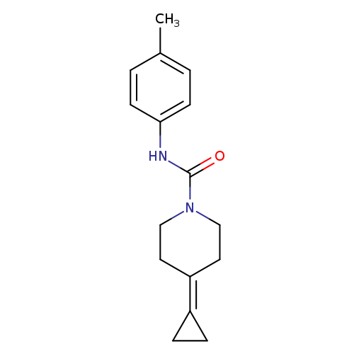 4-cyclopropylidene-N-(4-methylphenyl)piperidine-1-carboxamide