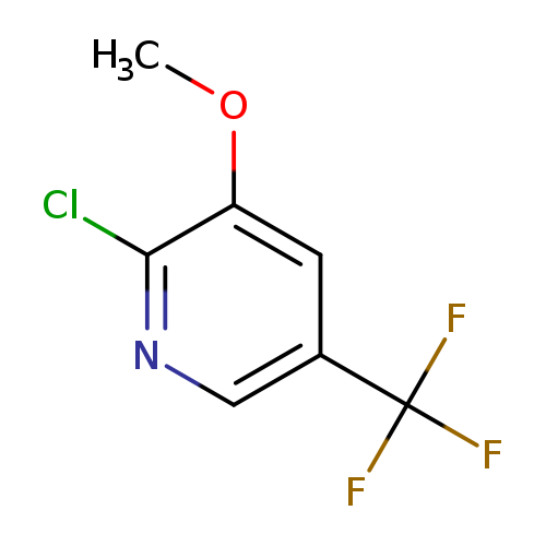 Pyridine, 2-chloro-3-methoxy-5-(trifluoromethyl)-