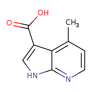 4-methyl-1H-pyrrolo[2,3-b]pyridine-3-carboxylicacid