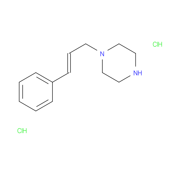 (E)-1-(3-Phenyl-2-propenyl)piperazine dihydrochloride