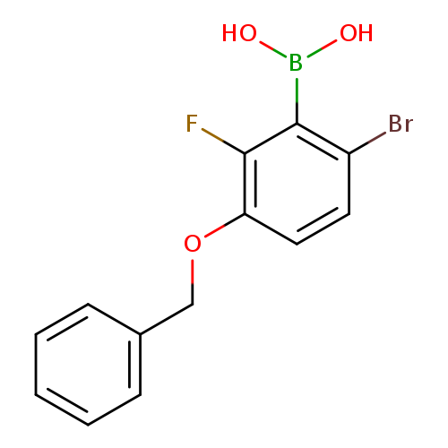 3-Benzyloxy-6-bromo-2-fluorophenylboronic acid