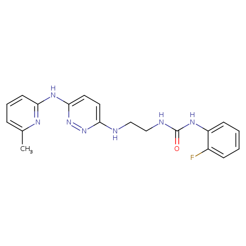 1-(2-fluorophenyl)-3-[2-({6-[(6-methylpyridin-2-yl)amino]pyridazin-3-yl}amino)ethyl]urea